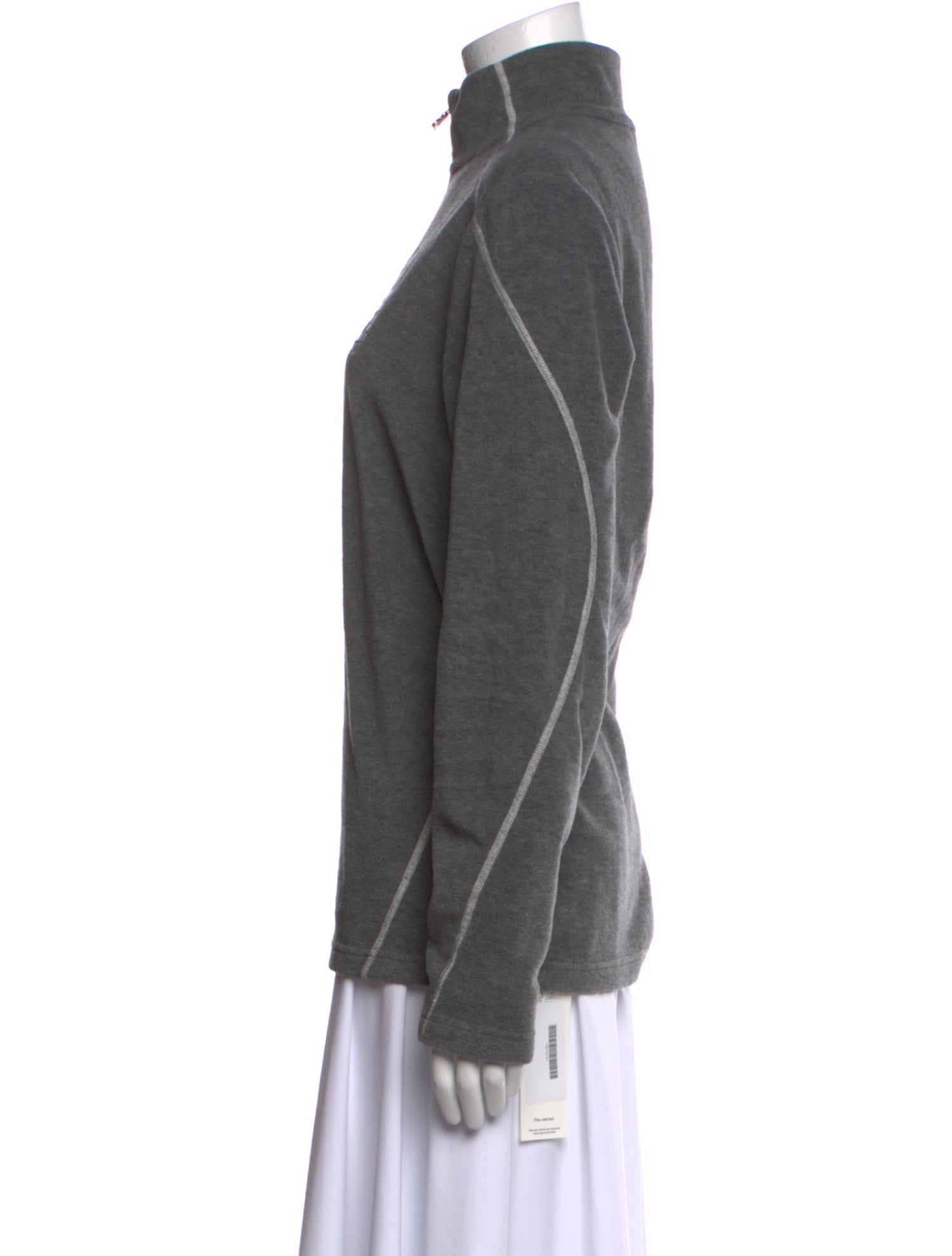 Bogner Graphic Print Mock Neck Sweatshirt