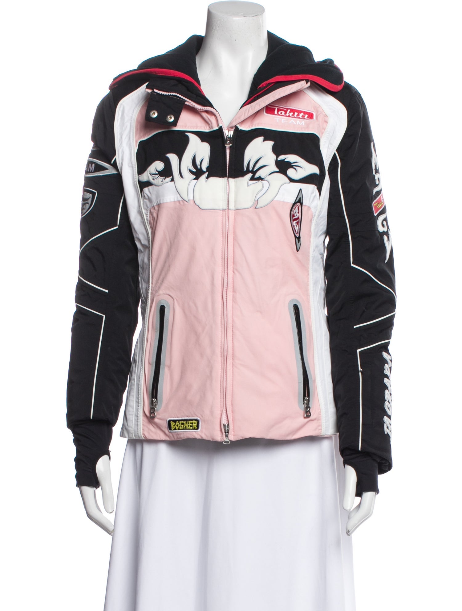 Bogner Printed Biker Jacket