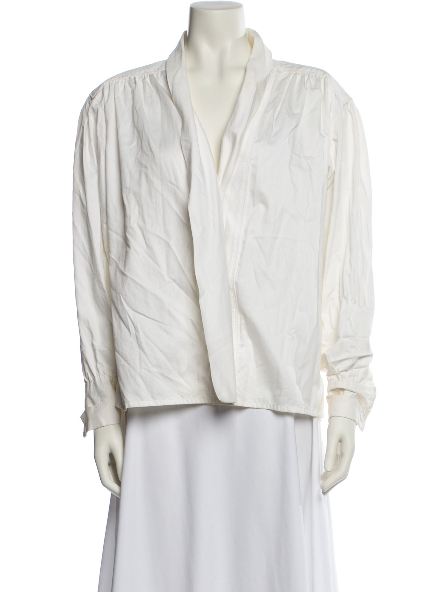 Bogner V-Neck Long Sleeve Blouse