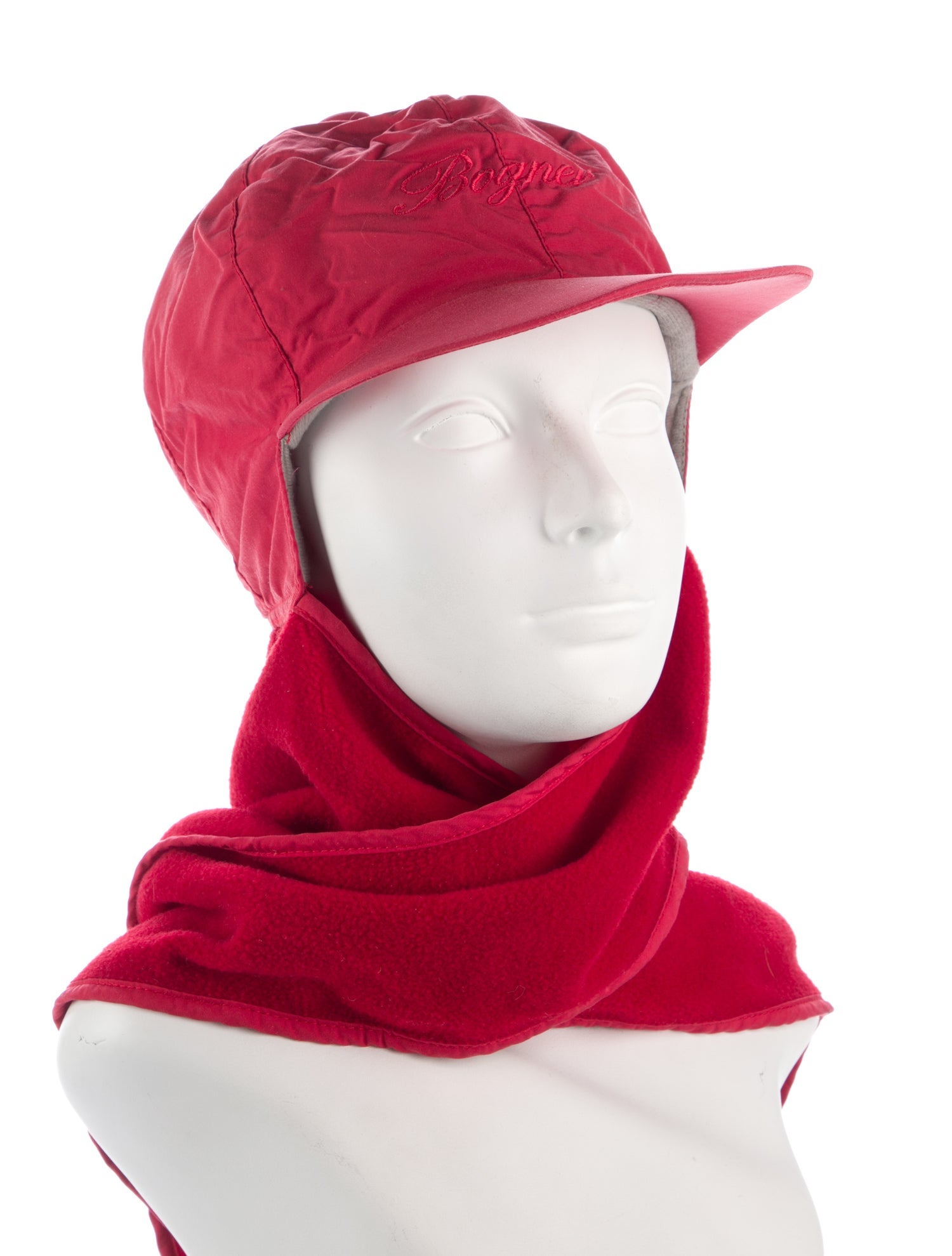 Bogner Nylon Embroidered Winter Cap