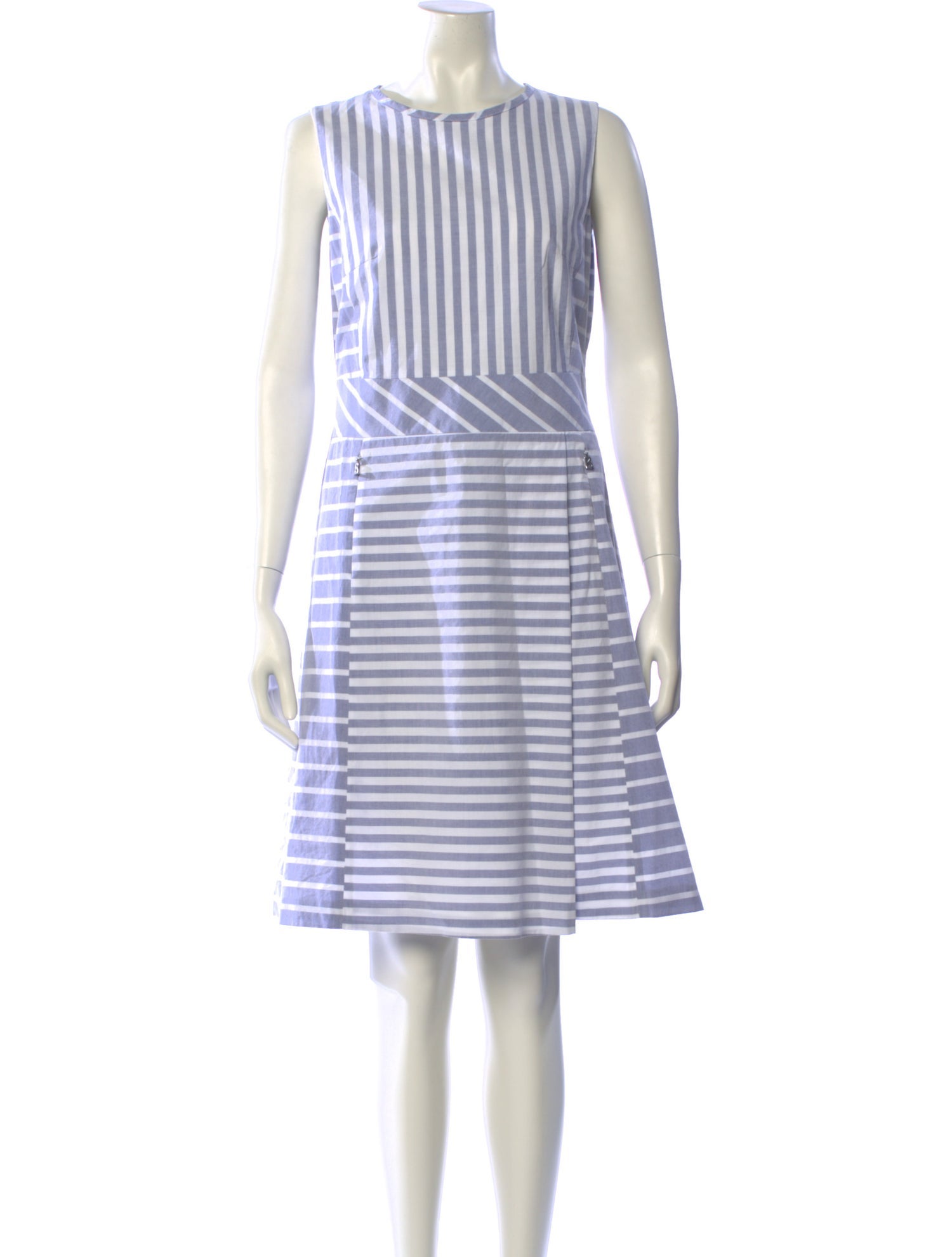 Bogner Striped Mini Dress