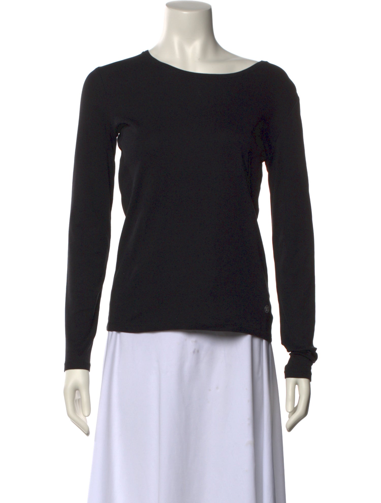 Bogner Scoop Neck Long Sleeve Top