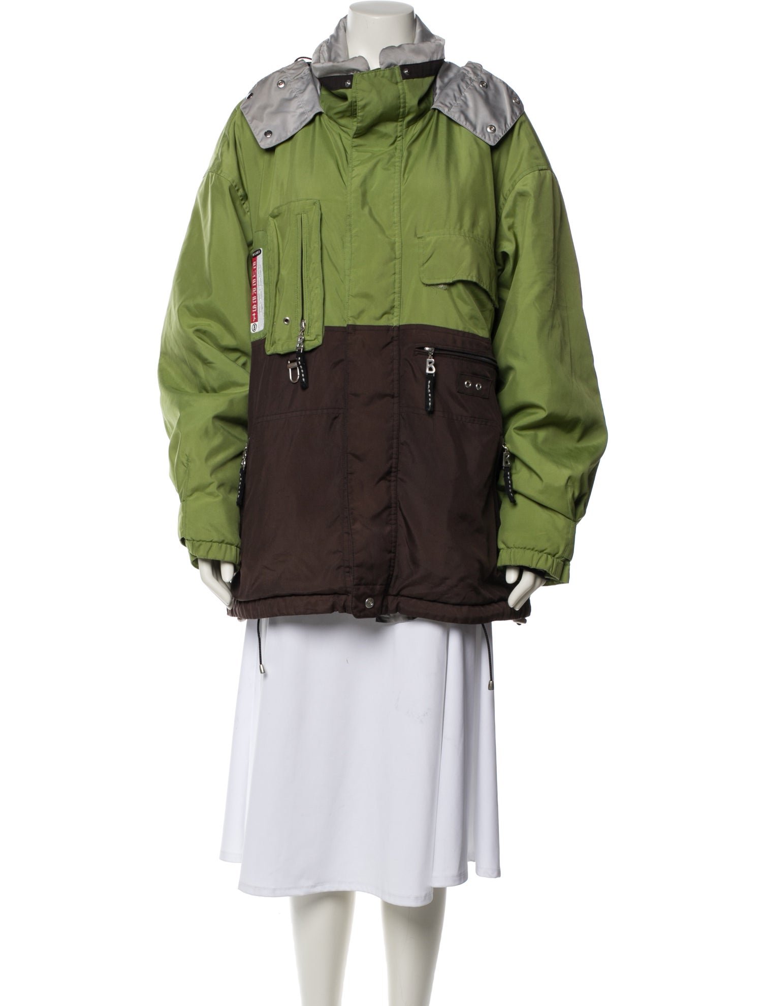 Bogner Colorblock Pattern Utility Jacket