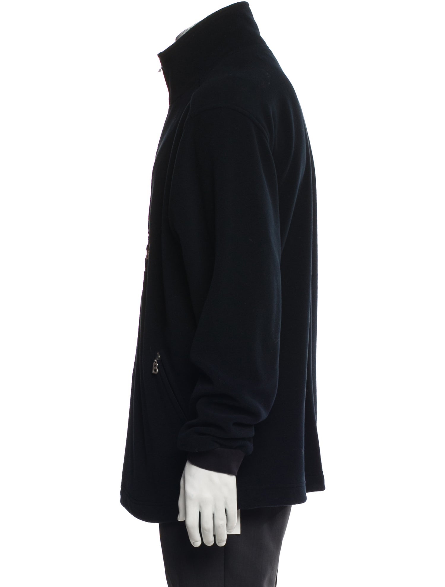 Bogner Graphic Print Mock Neck Sweatshirt