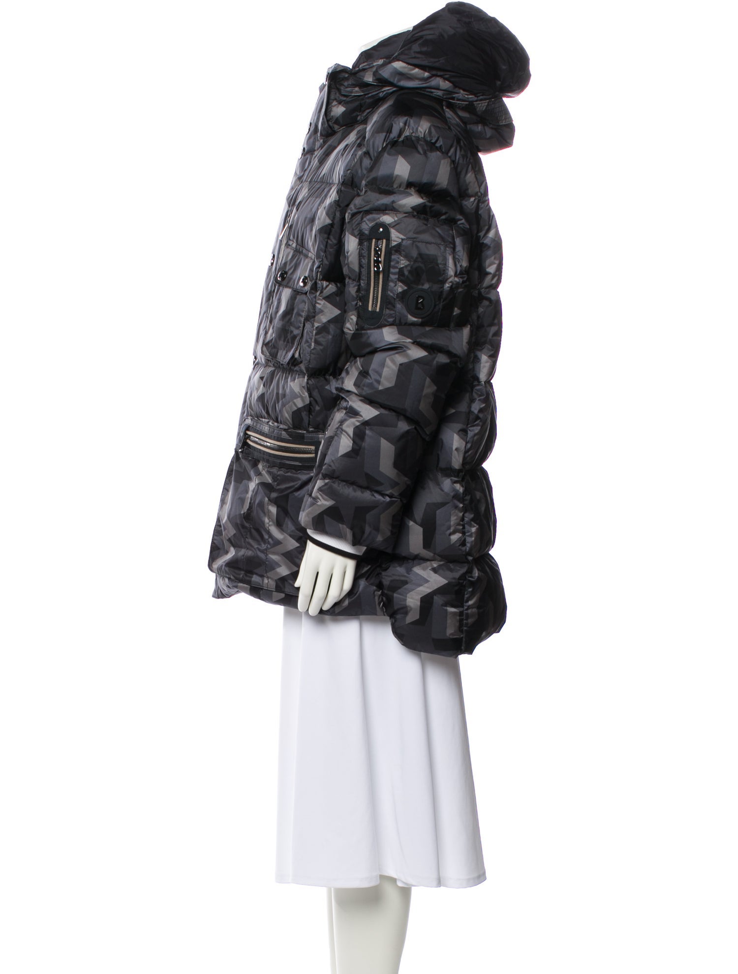Bogner Printed Puffer Coat
