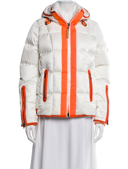Bogner Colorblock Pattern Down Jacket