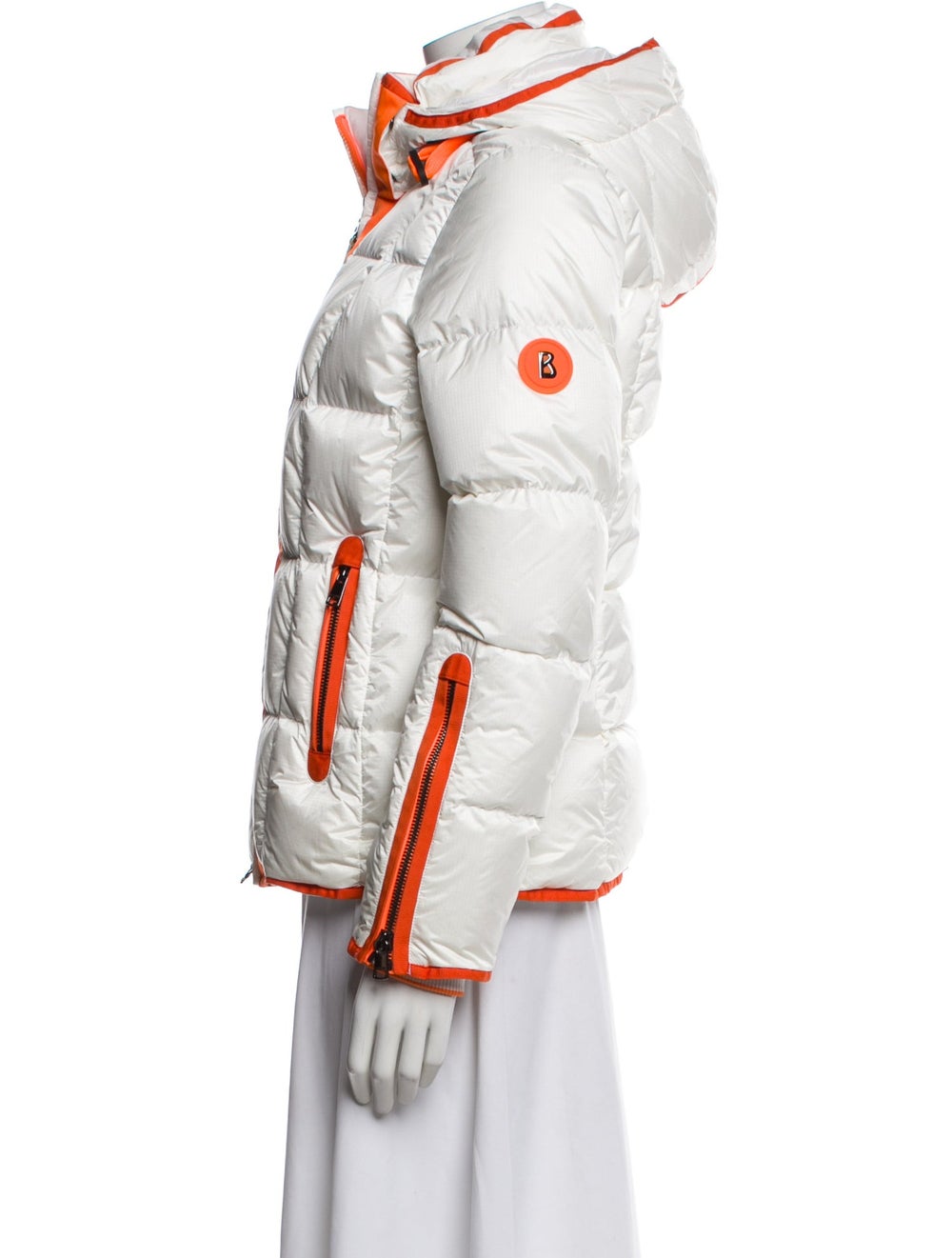 Bogner Colorblock Pattern Down Jacket - image 2