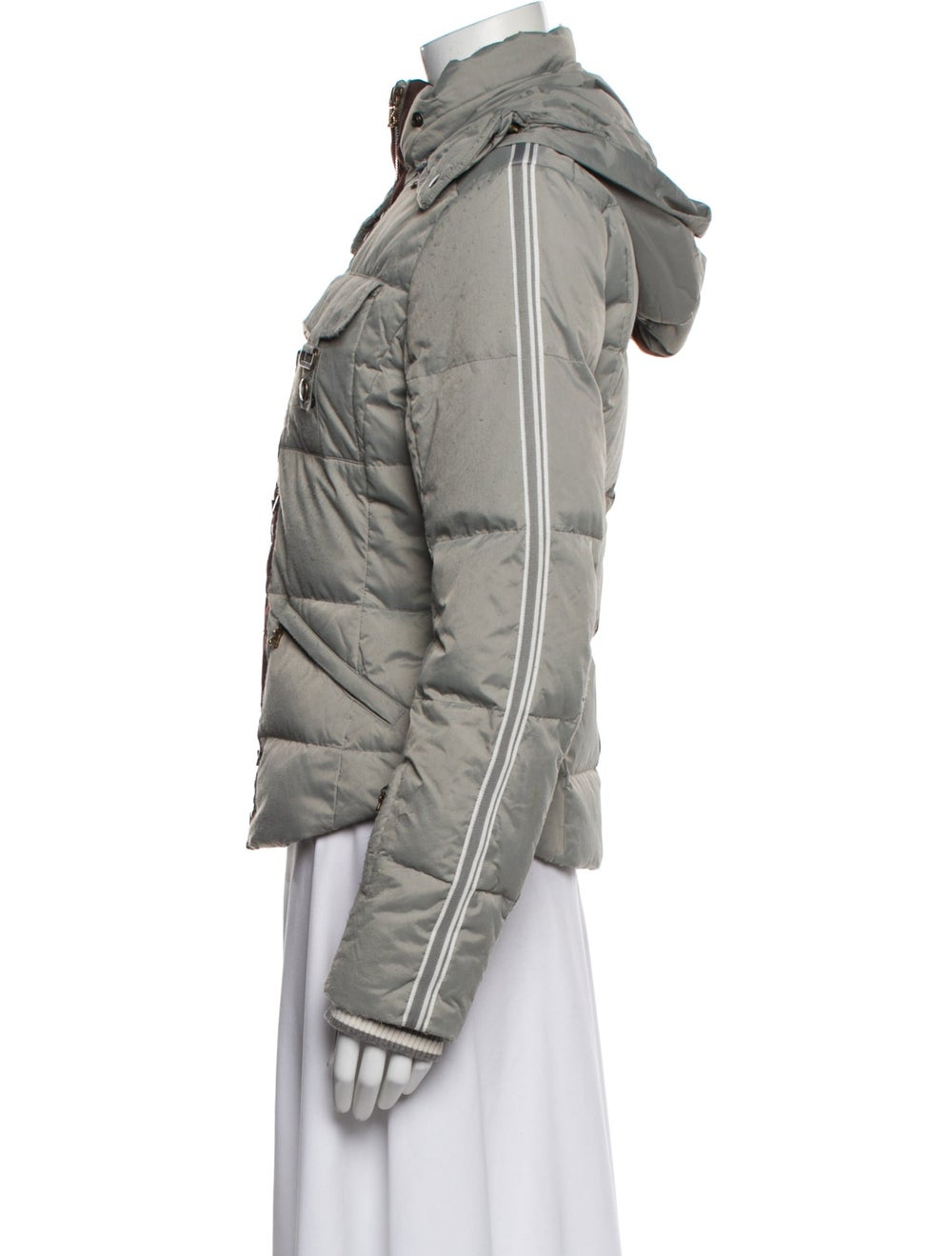 Bogner Nylon Colorblock Pattern Down Jacket - image 2