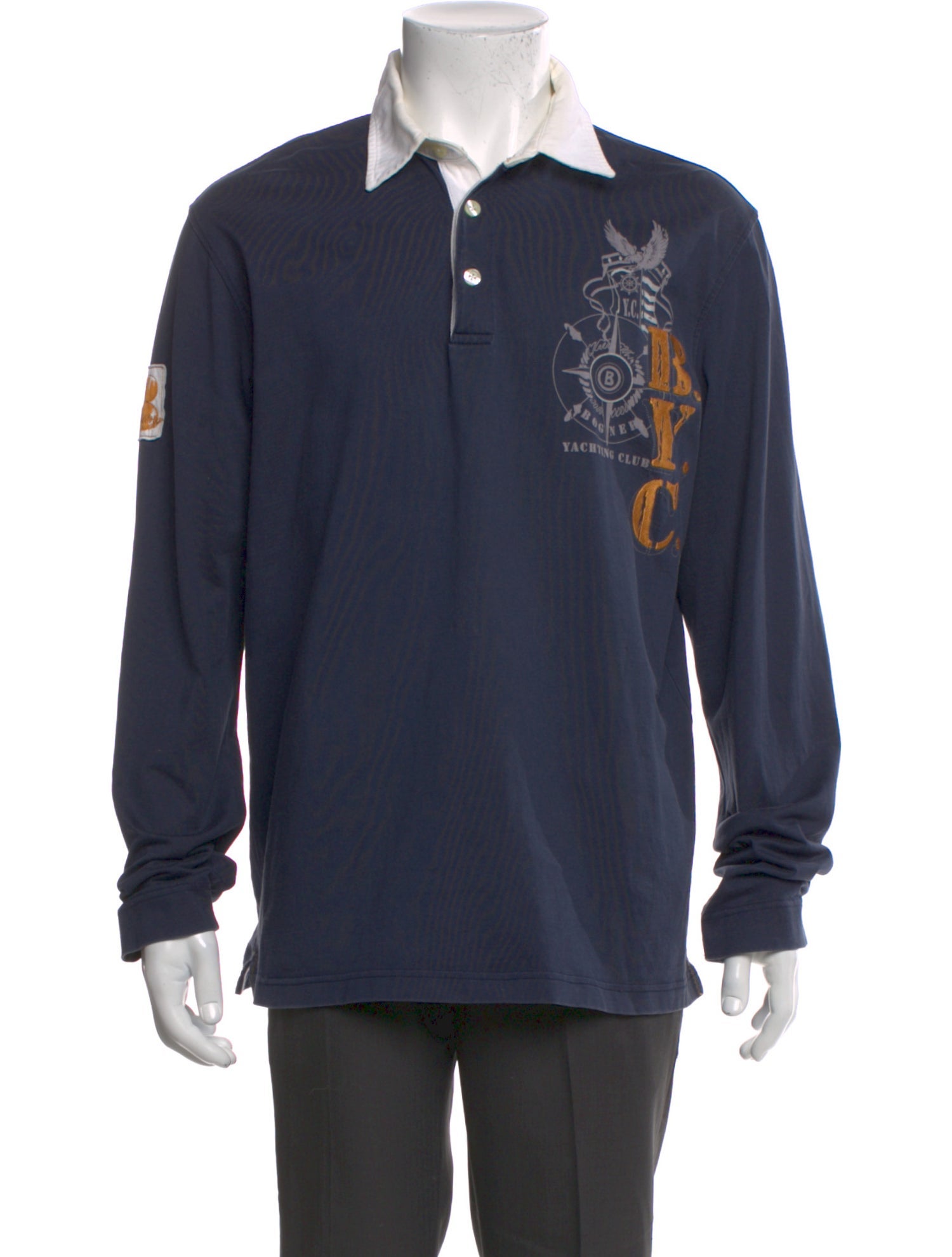 Bogner Graphic Print Long Sleeve Shirt