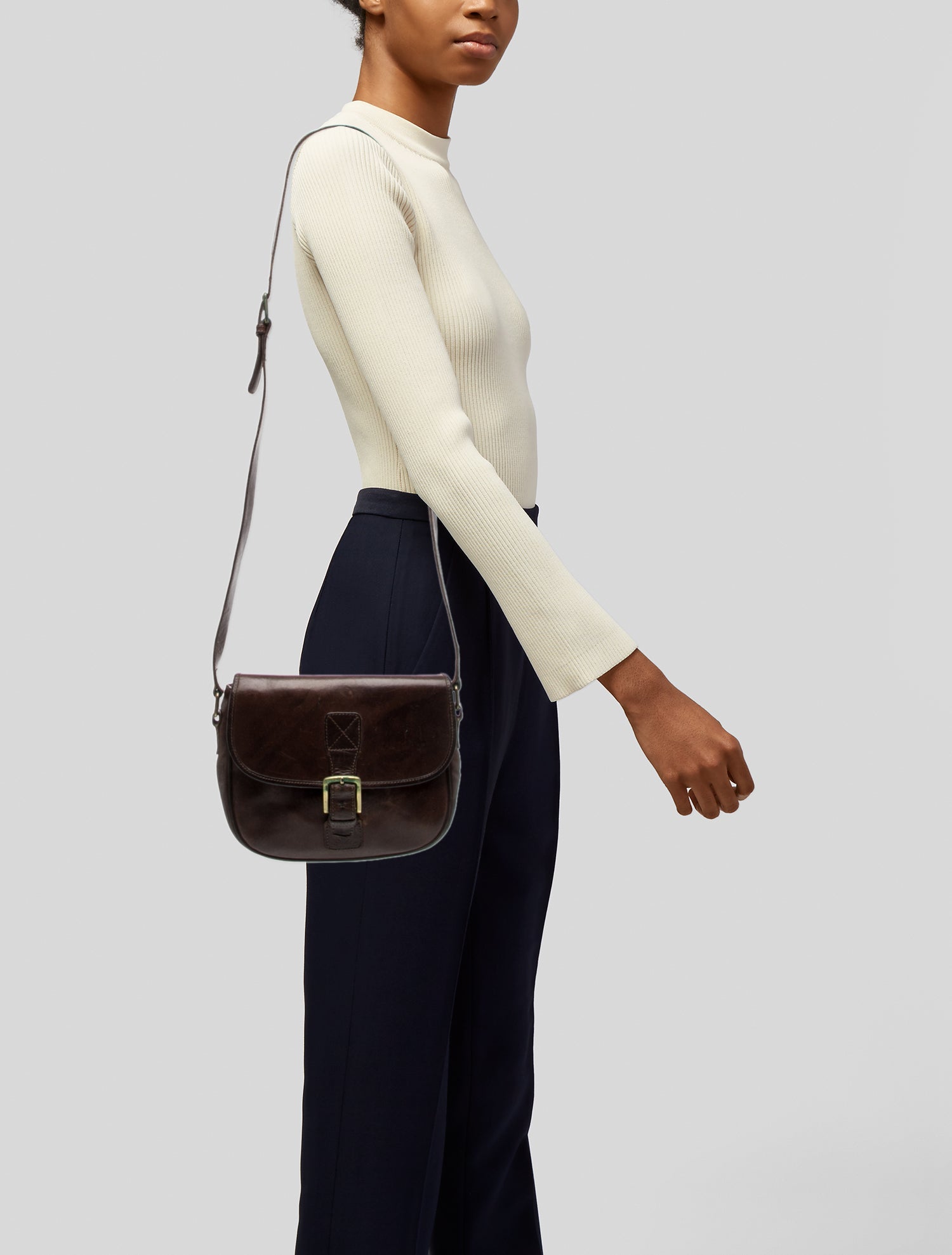 Bogner Leather Top Handle Bag