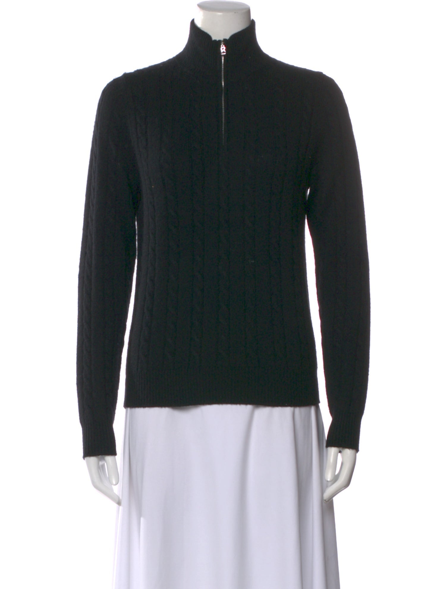 Bogner Virgin Wool Mock Neck Sweater