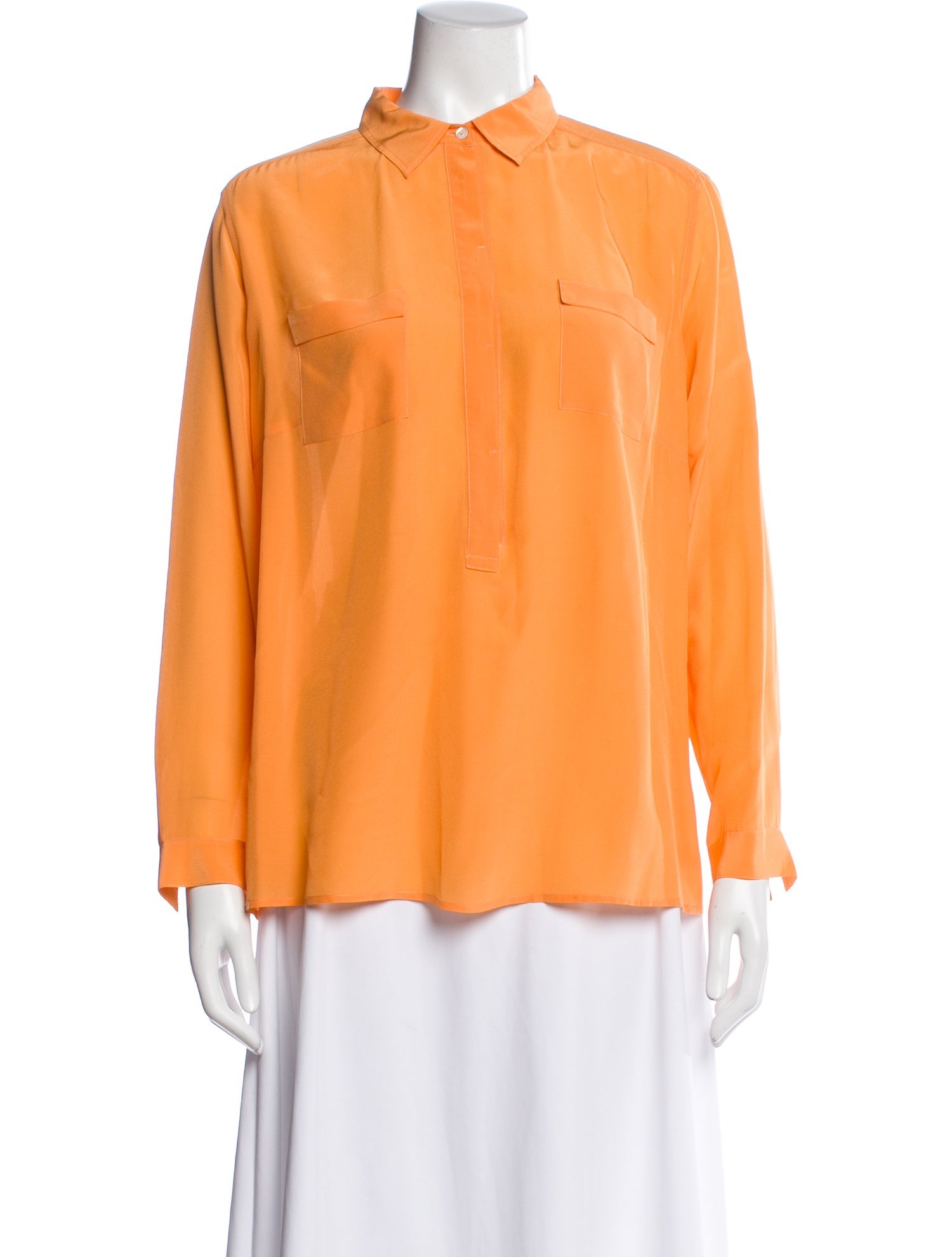 Bogner Silk Long Sleeve Blouse