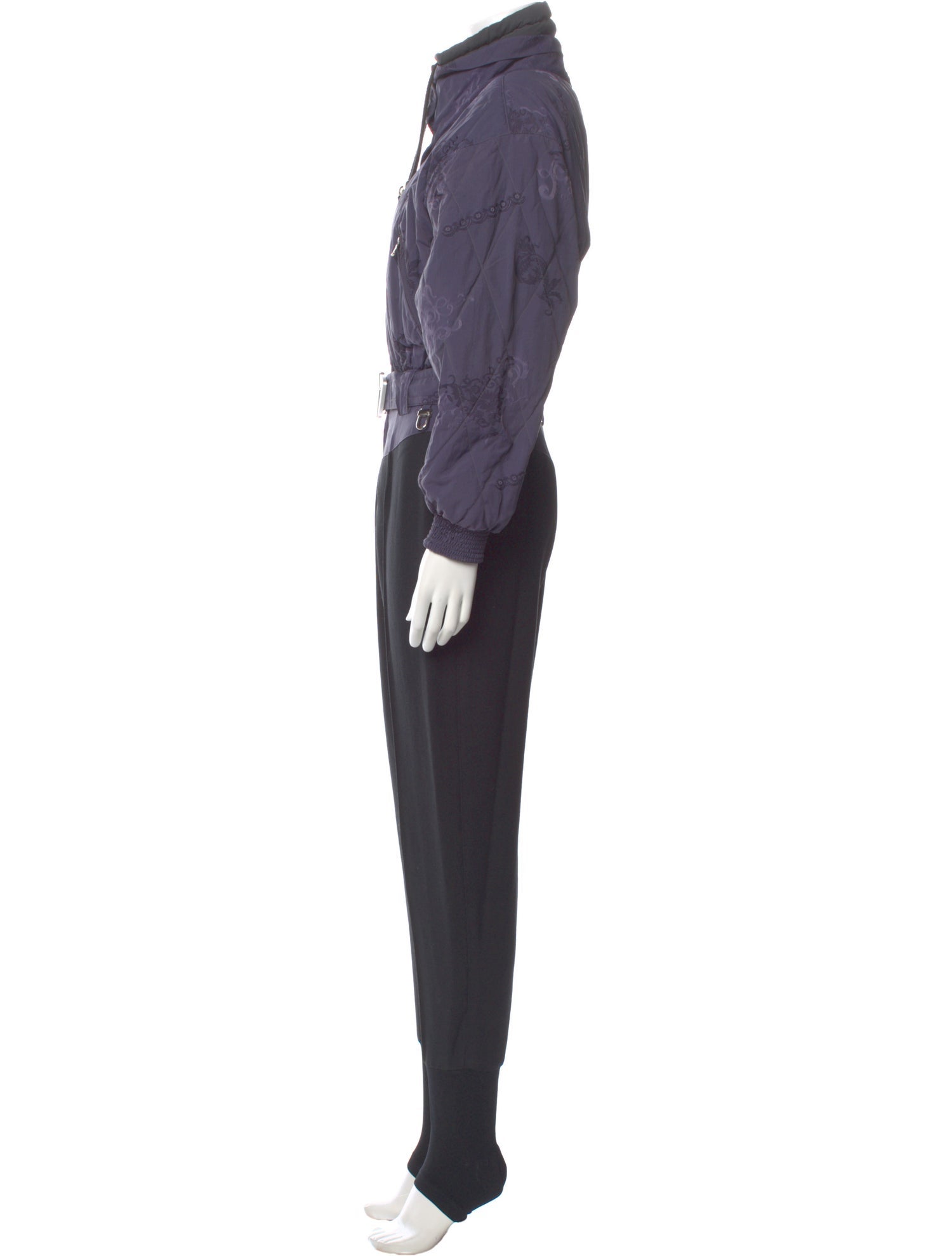 Bogner Nylon Mock Neck Jumpsuit