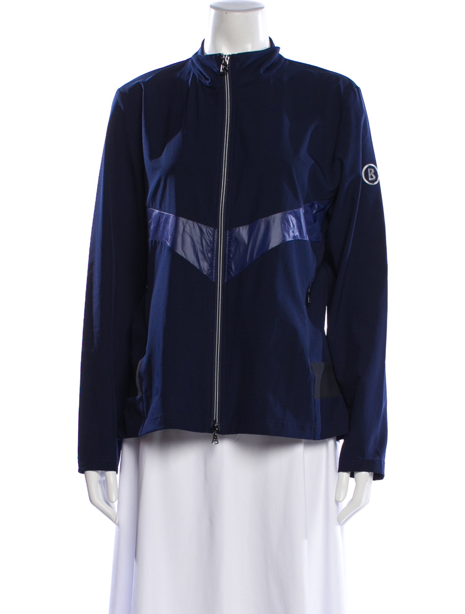 Bogner Colorblock Pattern Evening Jacket