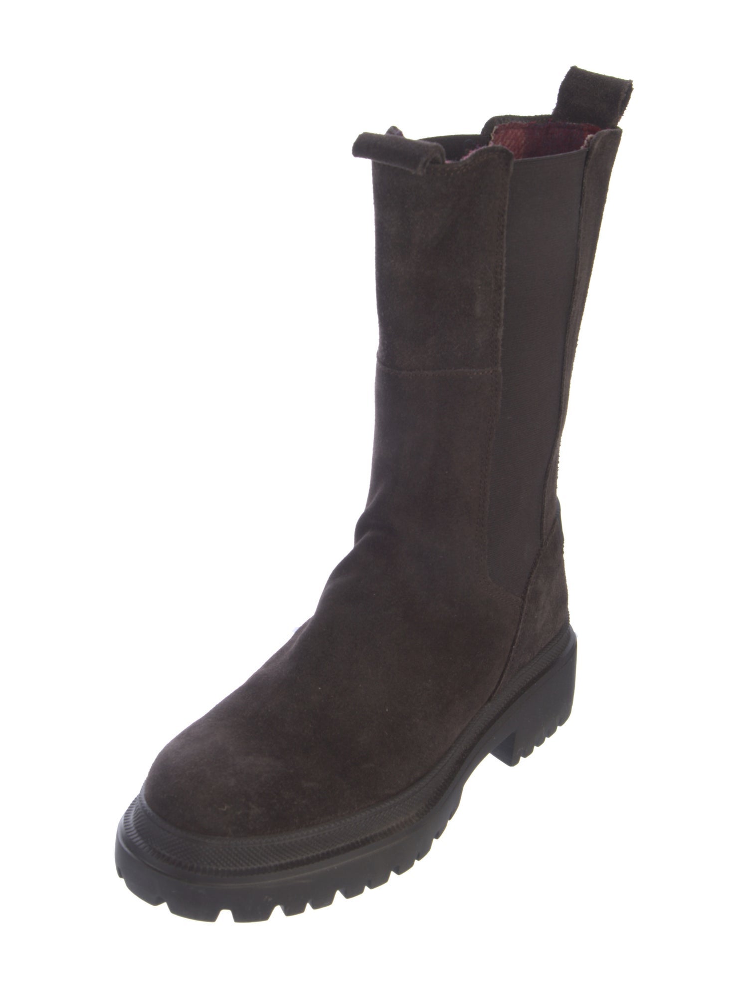 Bogner Suede Combat Boots