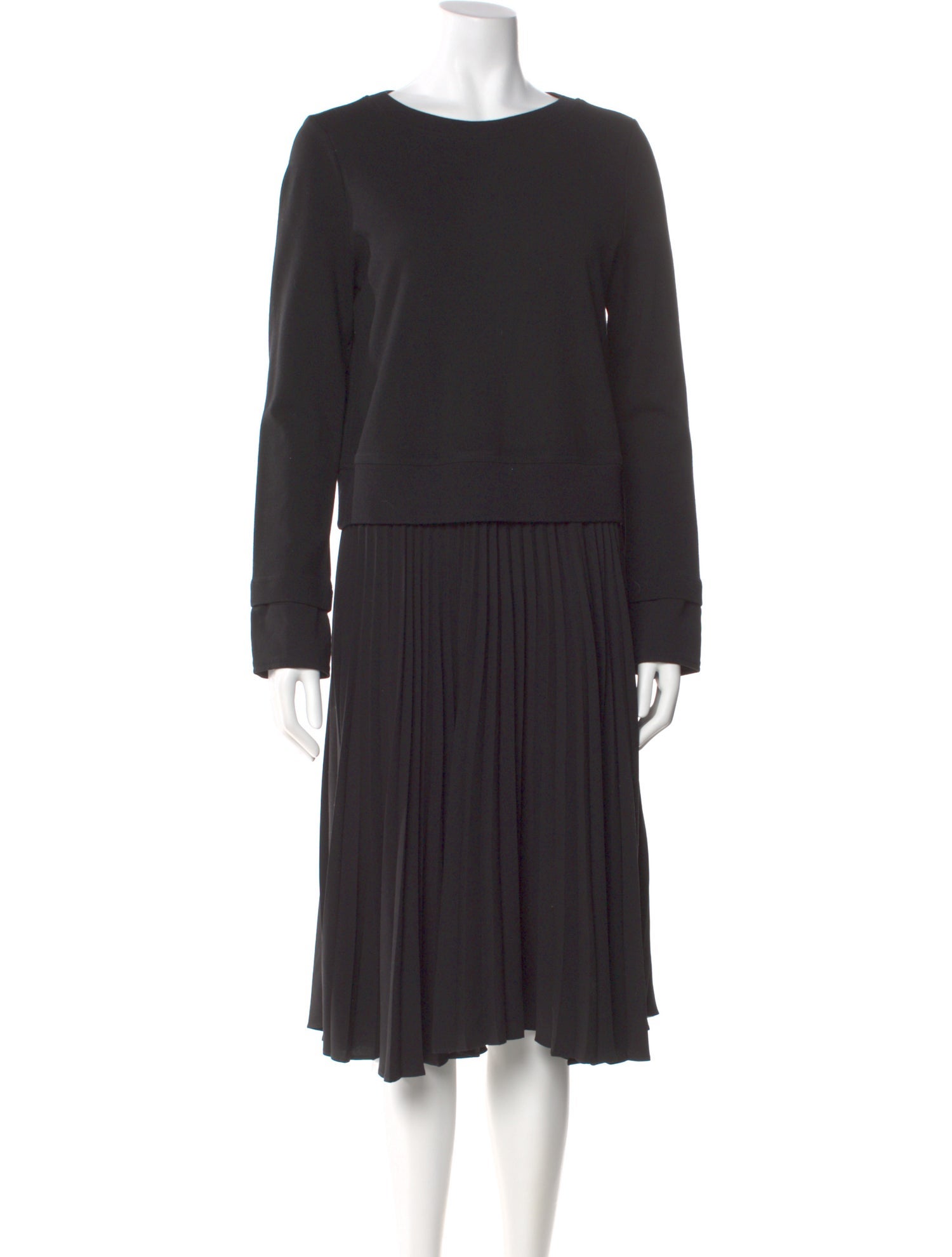 Bogner Bateau Neckline Midi Length Dress