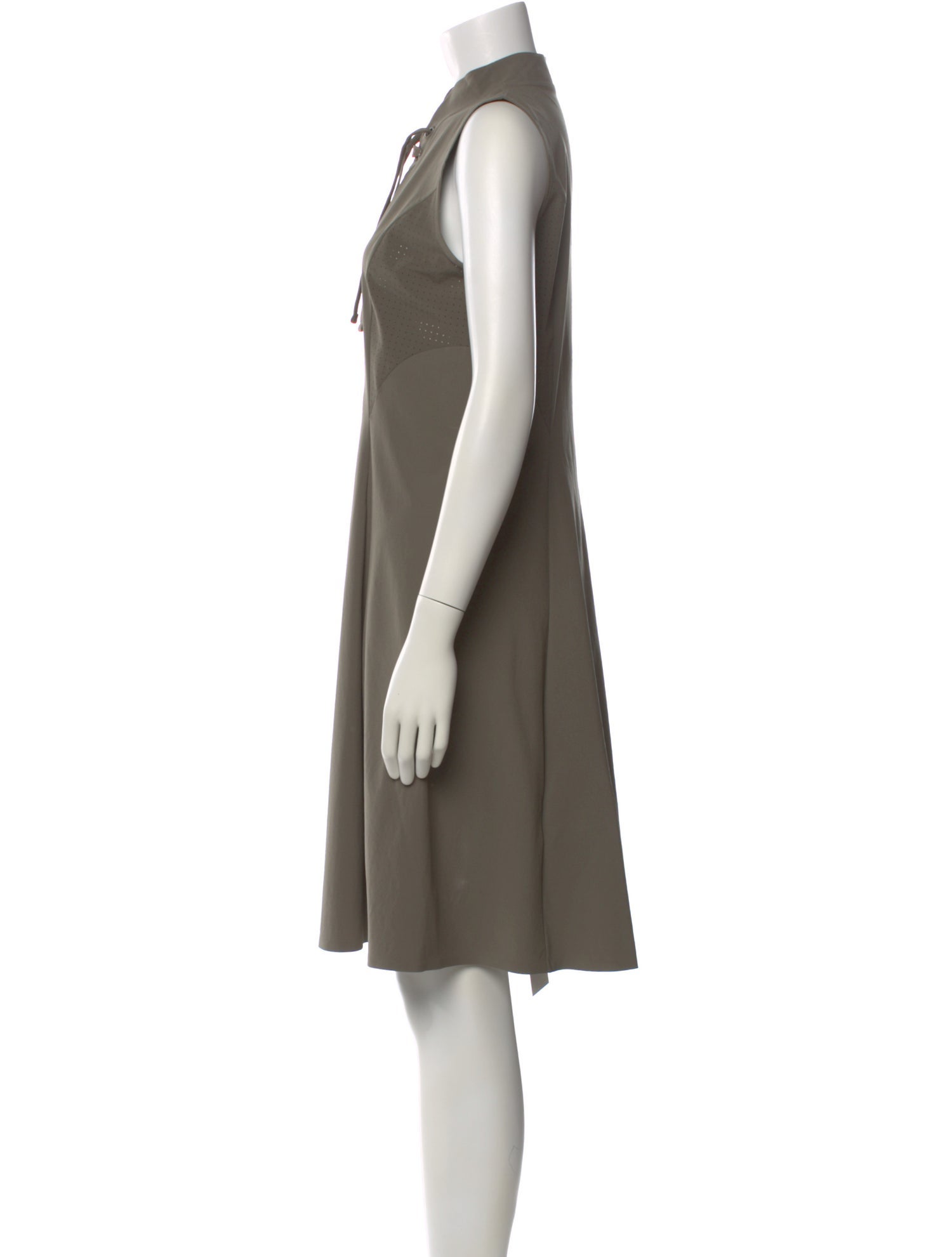 Bogner Tie Neck Mini Dress w/ Tags