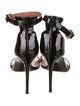 Bally Patent Leather Ankle Strap Sandals