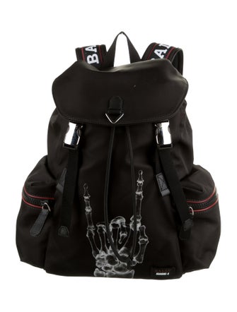 Bally x Shok-1 X-Ray Woven Backpack