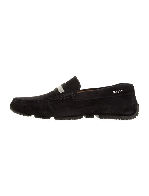 Bally Pearce Suede Loafers w/ Tags navy