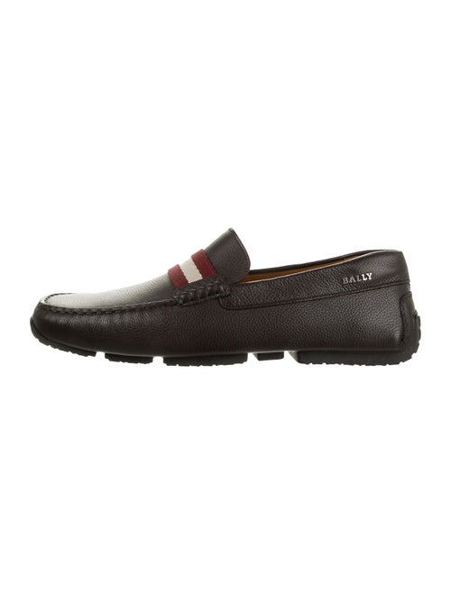 Bally Pearce Leather Loafers brown