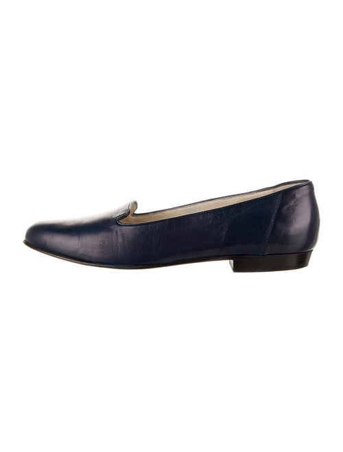 Bally Leather Loafers Blue
