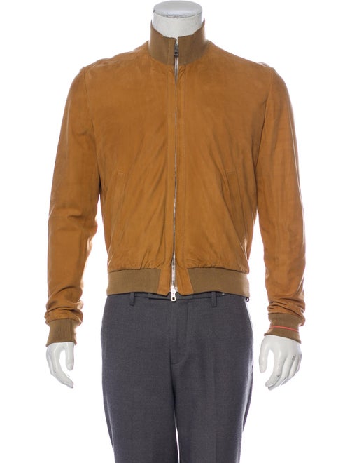 Bally Leather Bomber Jacket