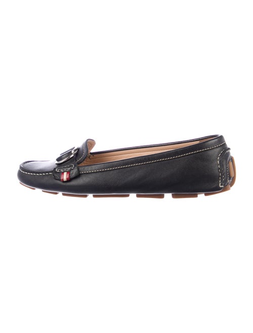 Bally Leather Loafers Black