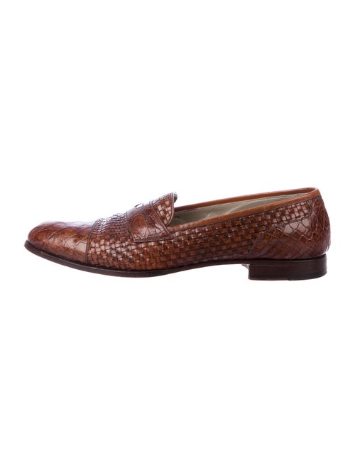Bally Leather Loafers Brown