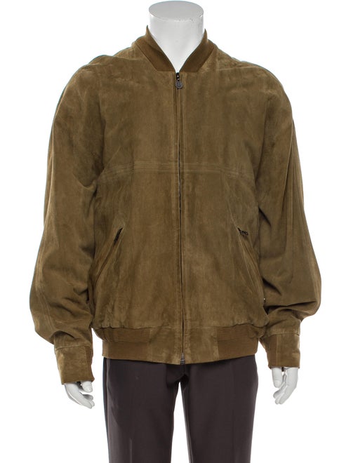 Bally Leather Bomber Jacket