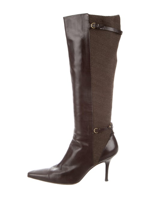 Bally Leather Boots Brown