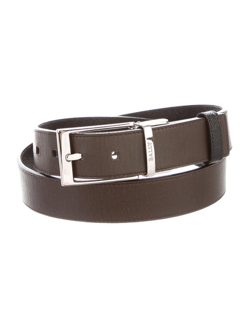 Bally Reversible Leather Belt black