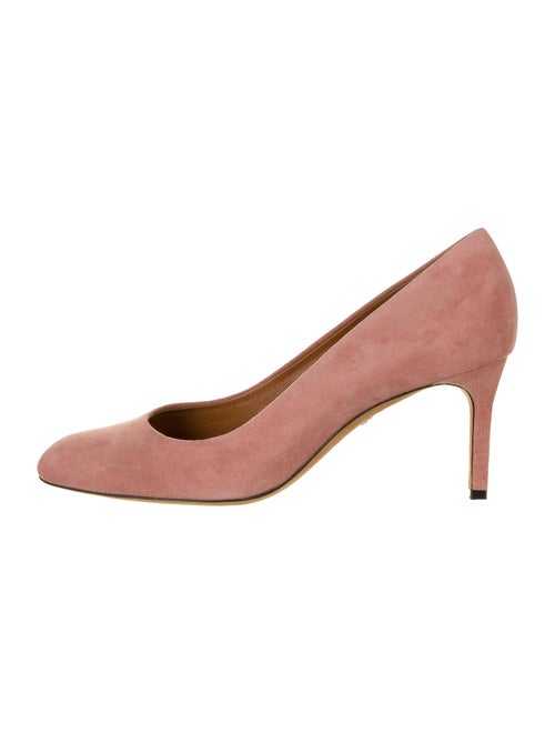 Bally Suede Pumps Pink
