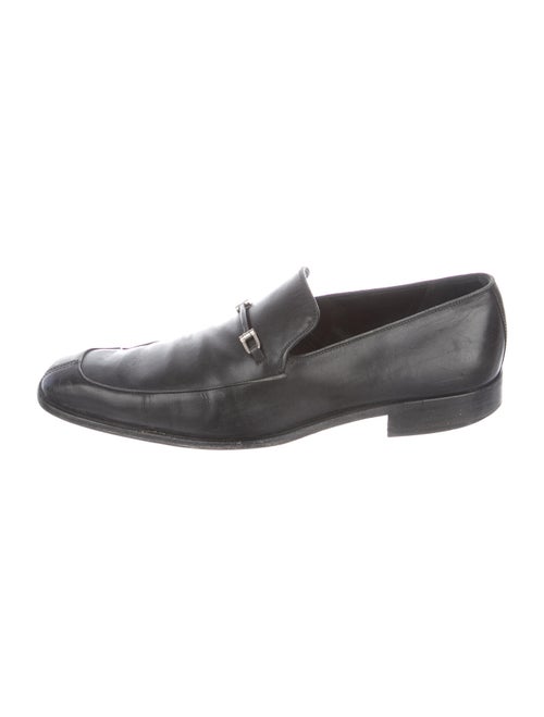 Bally Bisso Leather Loafers Black