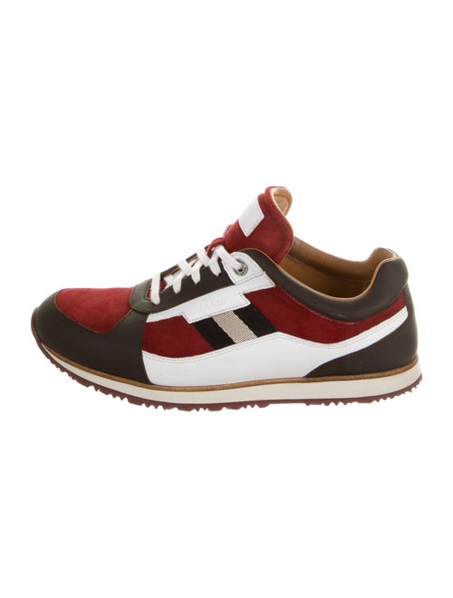 Bally Colorblock Pattern Sneakers