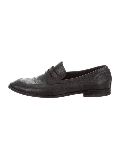 Bally Leather Loafers Black
