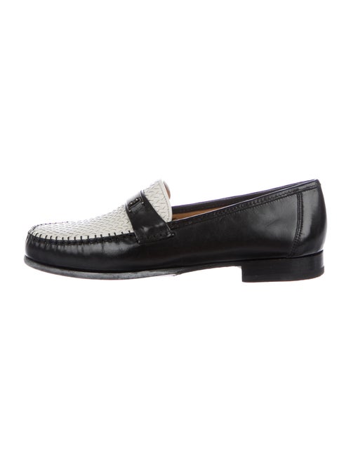 Bally Leather Loafers Black
