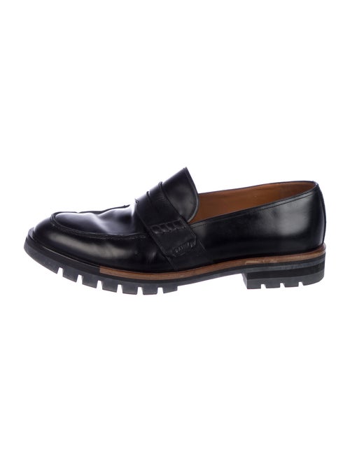 Bally Leather Loafers Black