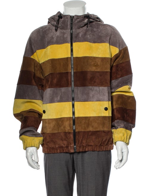 Bally Striped Puffer Coat