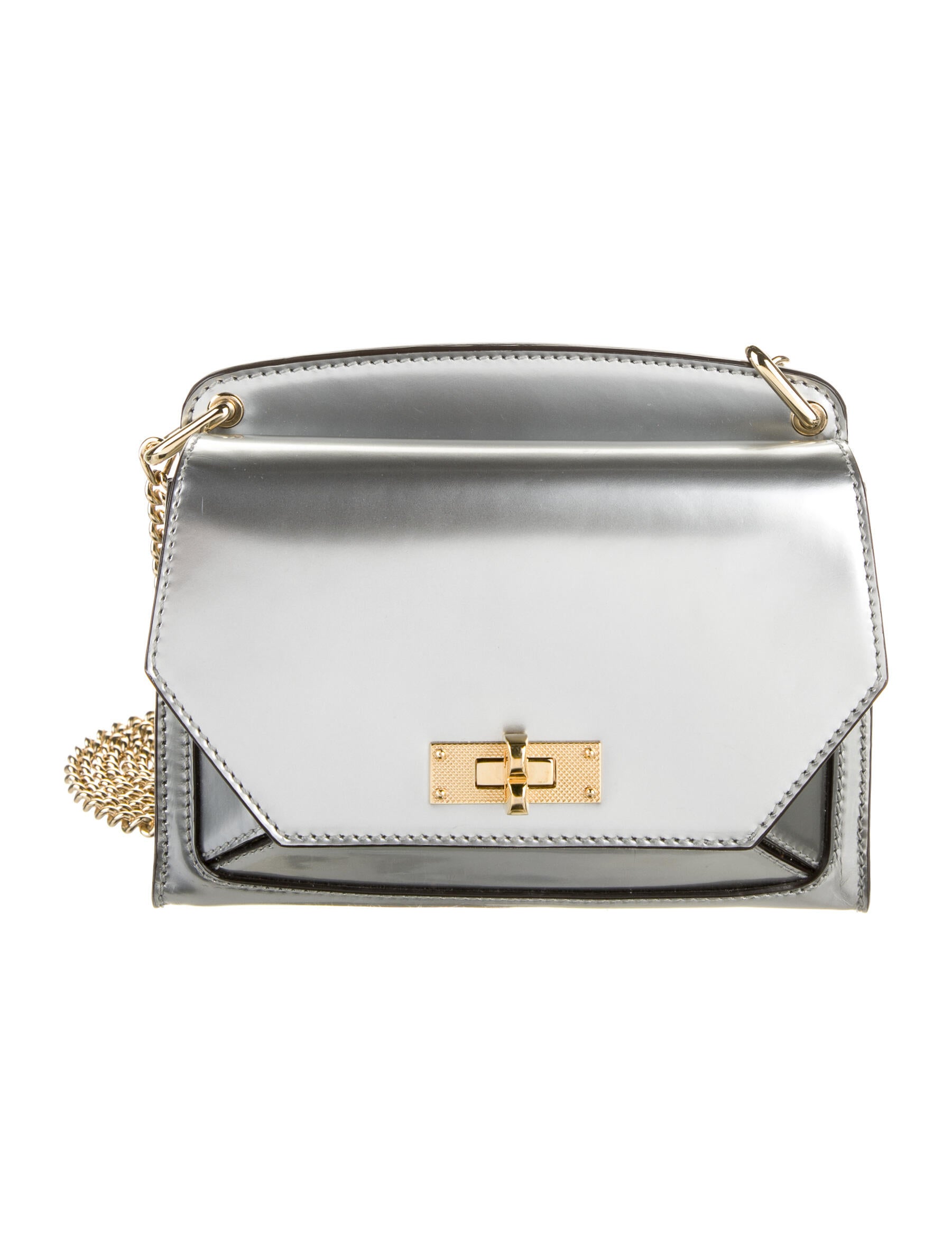 Bally Leather Crossbody Bag Silver Crossbody Bags, Handbags