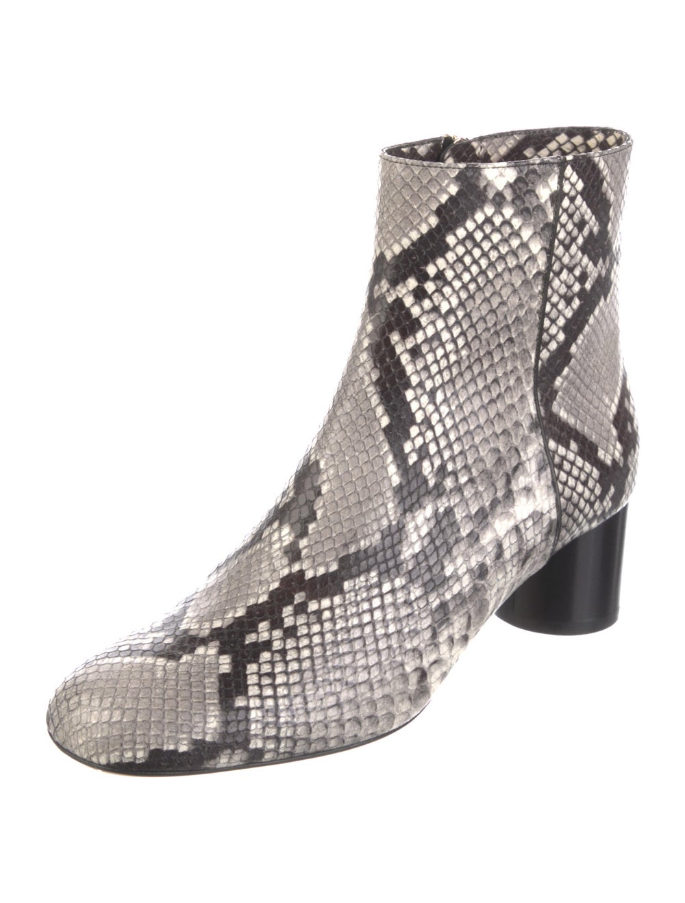 Bally Snakeskin Animal Print Boots - image 2