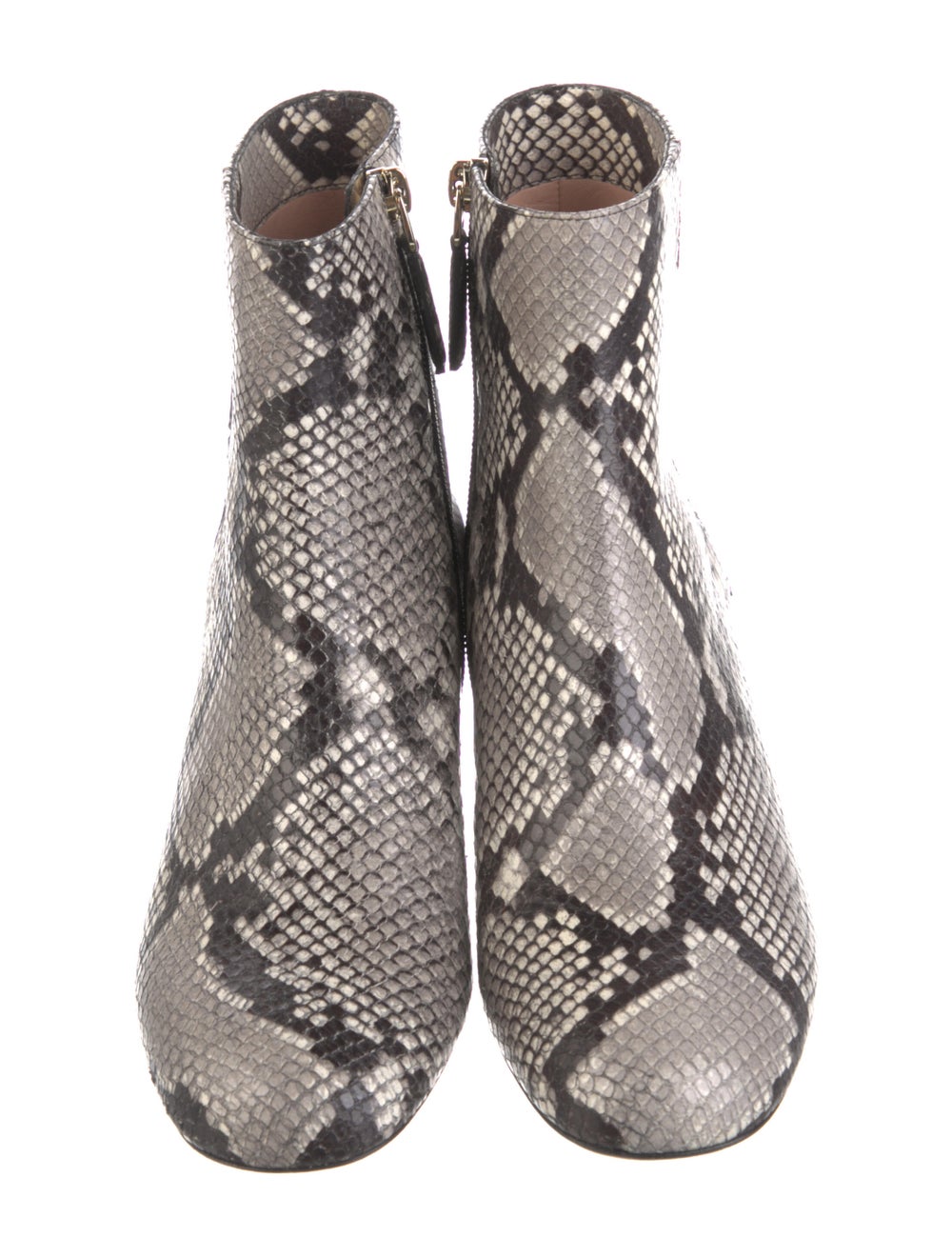 Bally Snakeskin Animal Print Boots - image 3