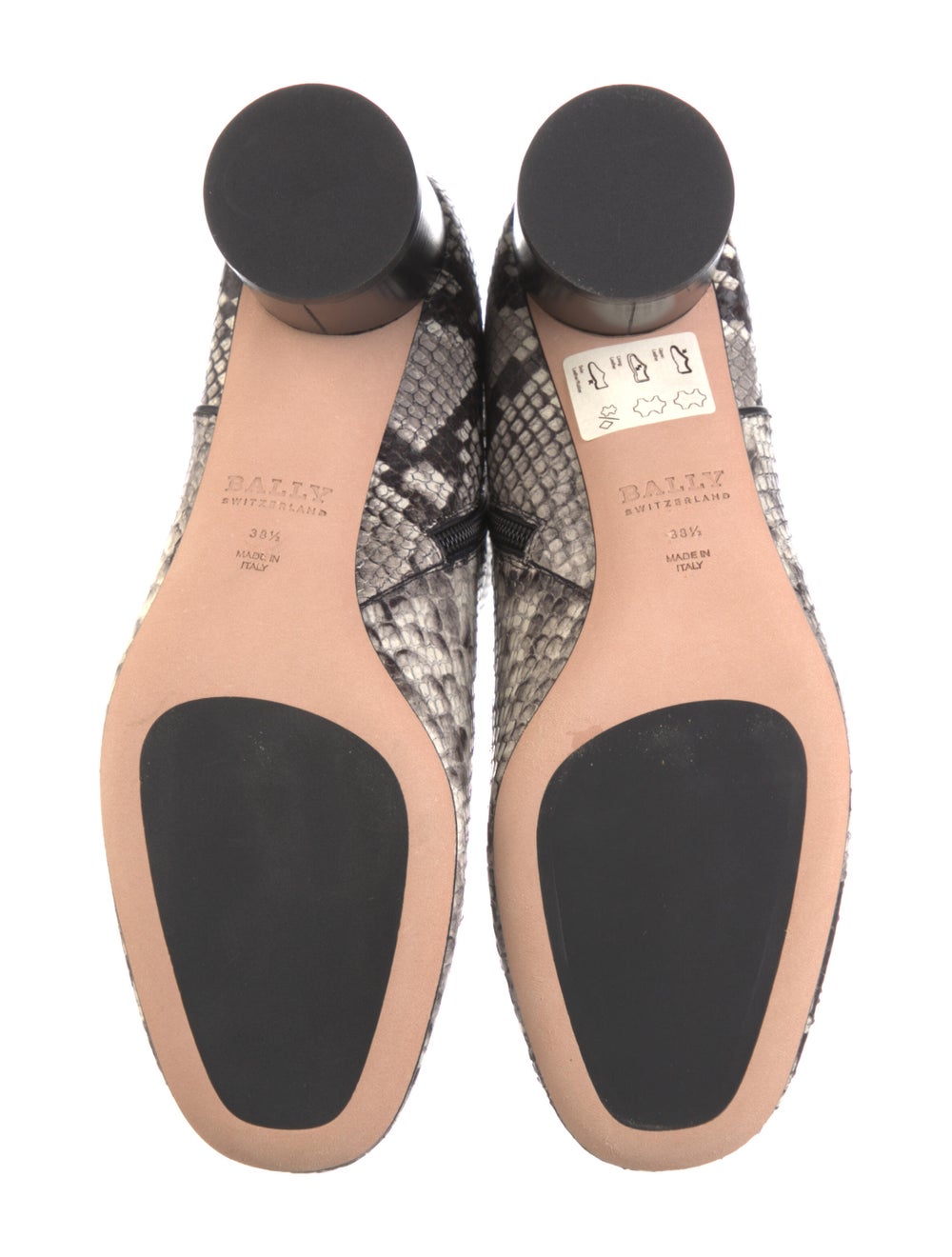 Bally Snakeskin Animal Print Boots - image 5