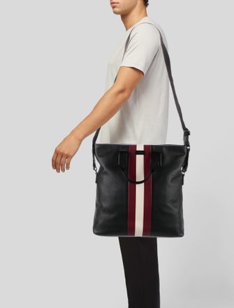 Bally Pebbled Leather Tote