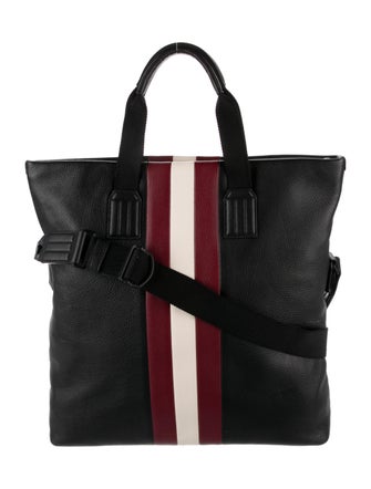Bally Pebbled Leather Tote