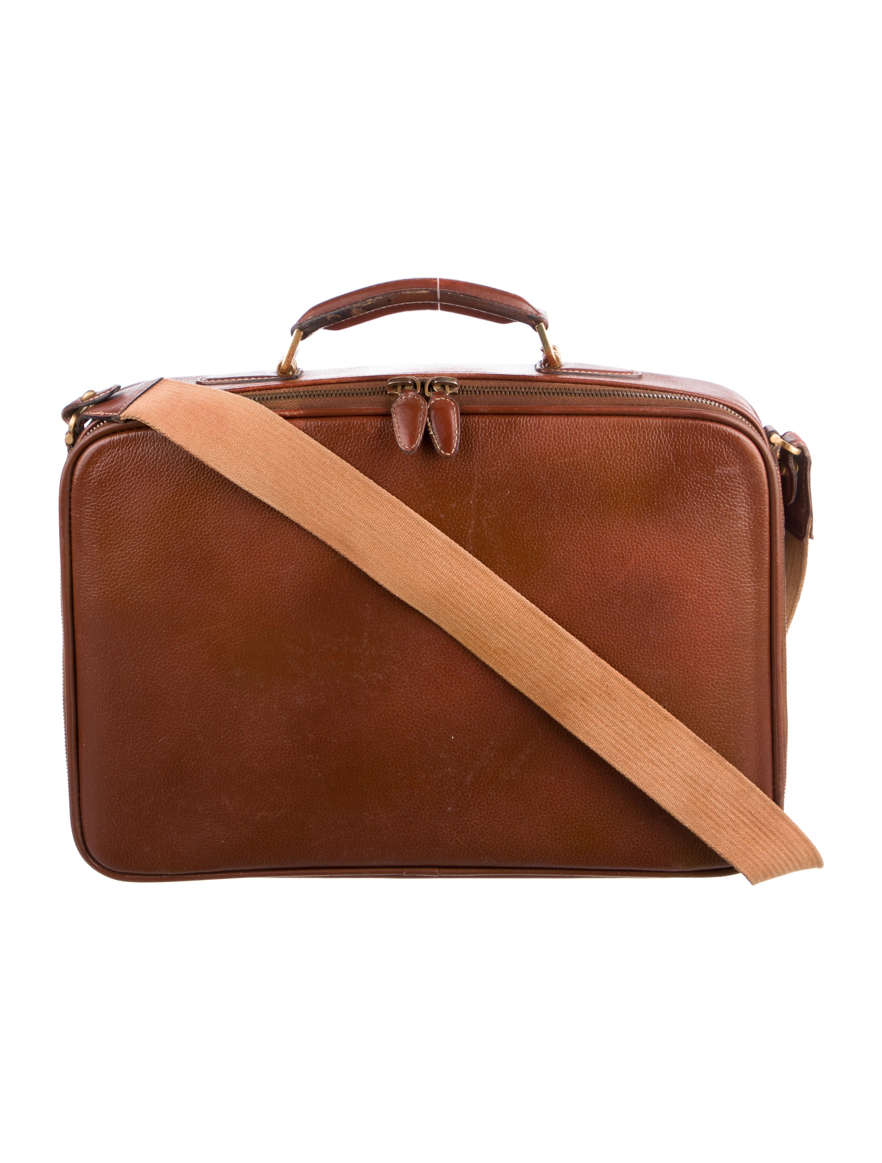 Bally Leather Briefcase Brown Briefcases, Bags WB249088 The RealReal