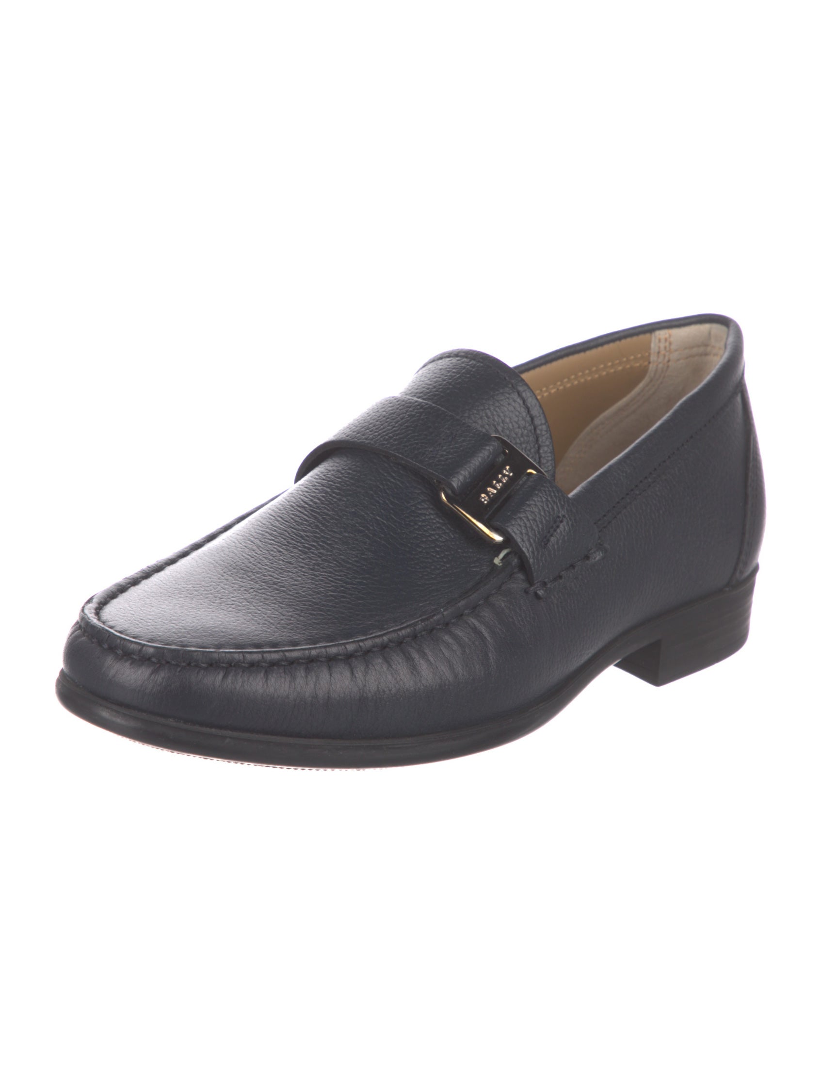 Bally Leather Dress Loafers