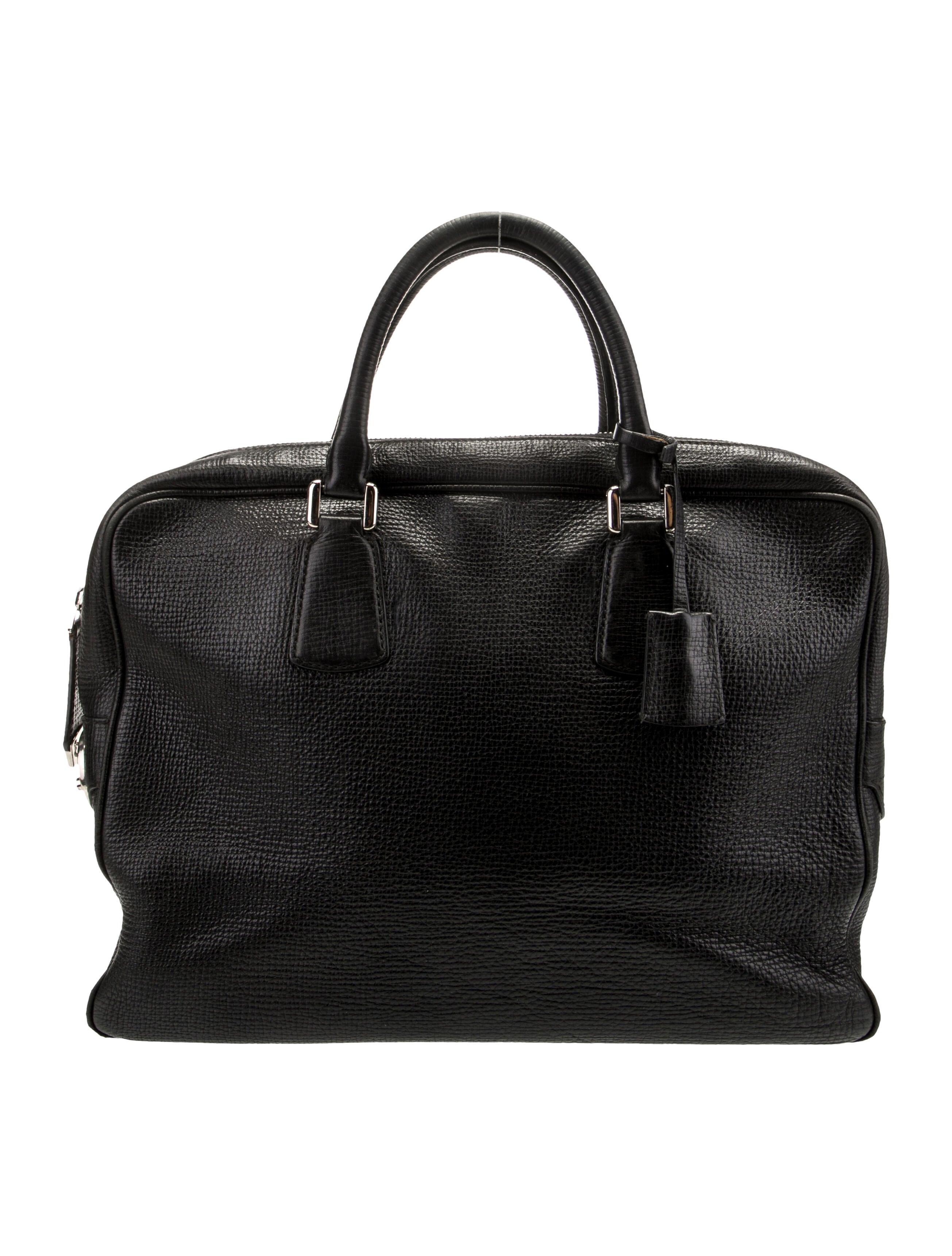 Bally Solid Leather Briefcase