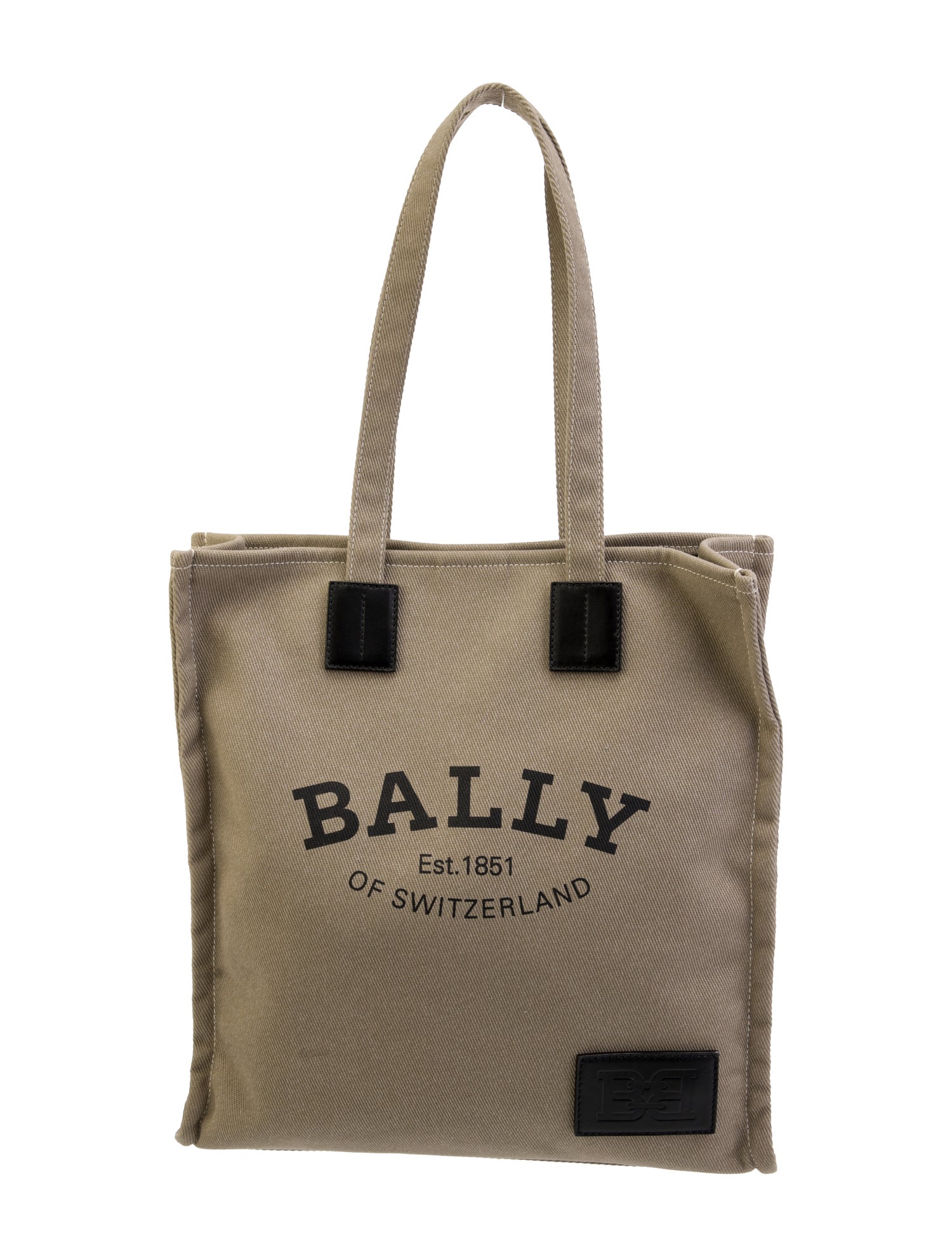 Bally Long Canvas Tote Grey Totes, Bags WB260645 The RealReal