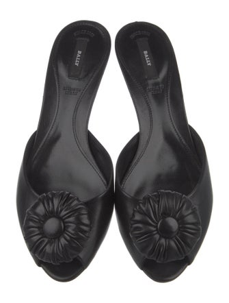 Bally Leather Slides